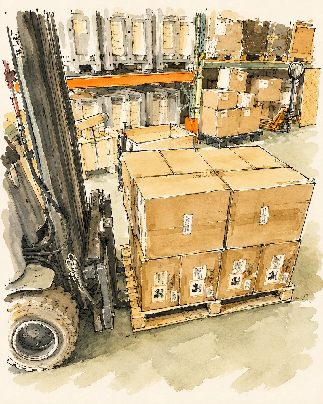 DJI Matrice 4T units in B2B shipment illustration